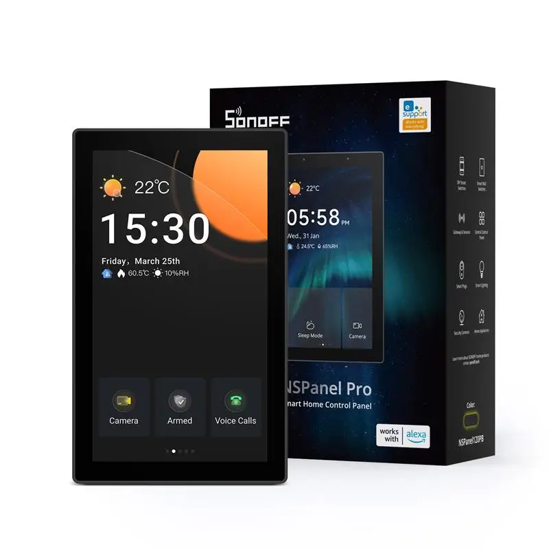 NSPanel Pro 120 Tipo Painel de Controle de Casa Inteligente