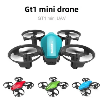 GT1 Controle Remoto Mini Drone Aeronave de Proteção Circ.