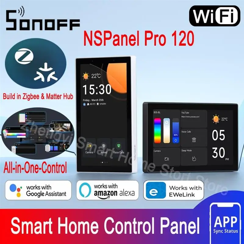 NSPanel Pro 120 Tipo Painel de Controle de Casa Inteligente - Imagem 5