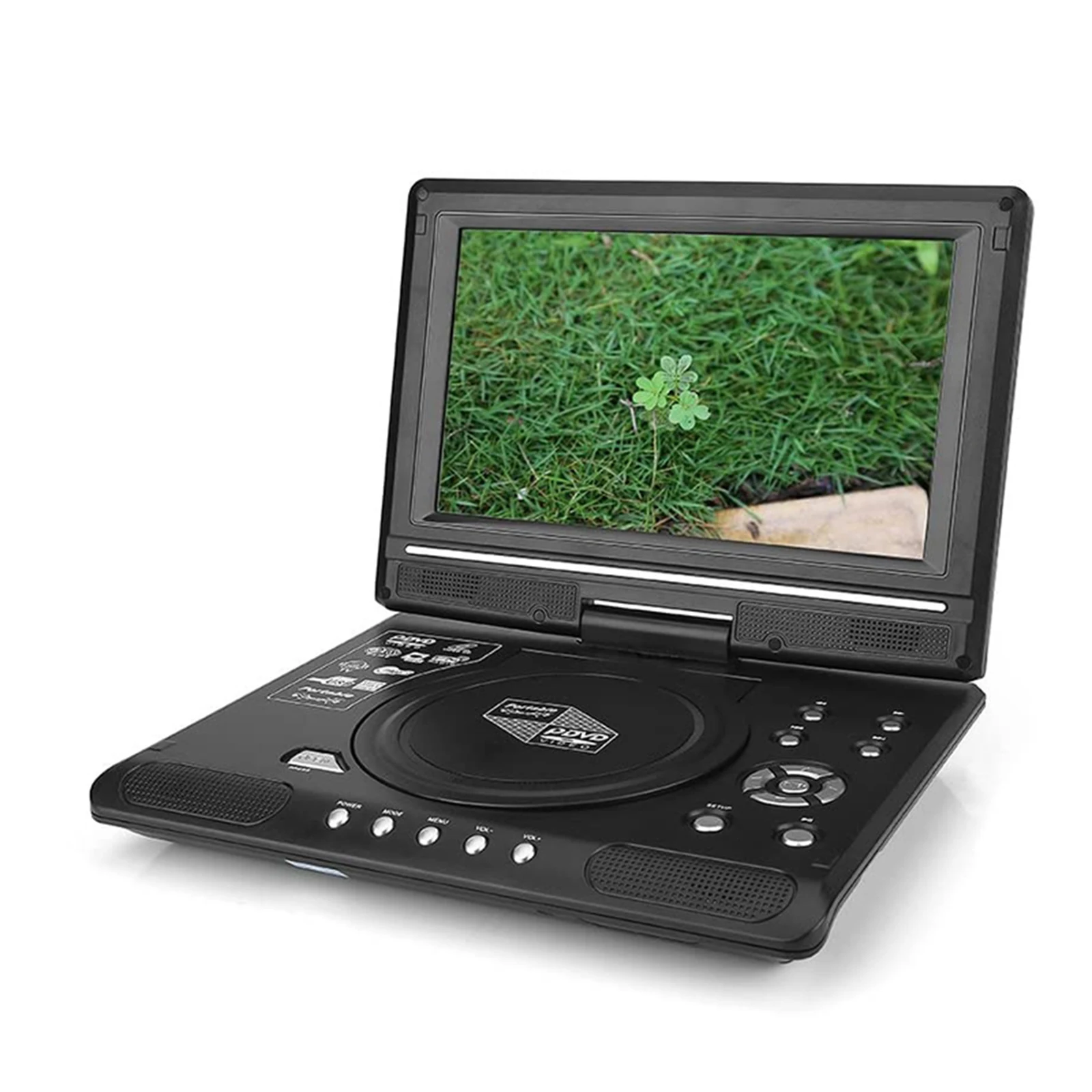 9,8 polegadas 16:9 widescreen 270 ° Tela LCD rotativa Home - Imagem 2
